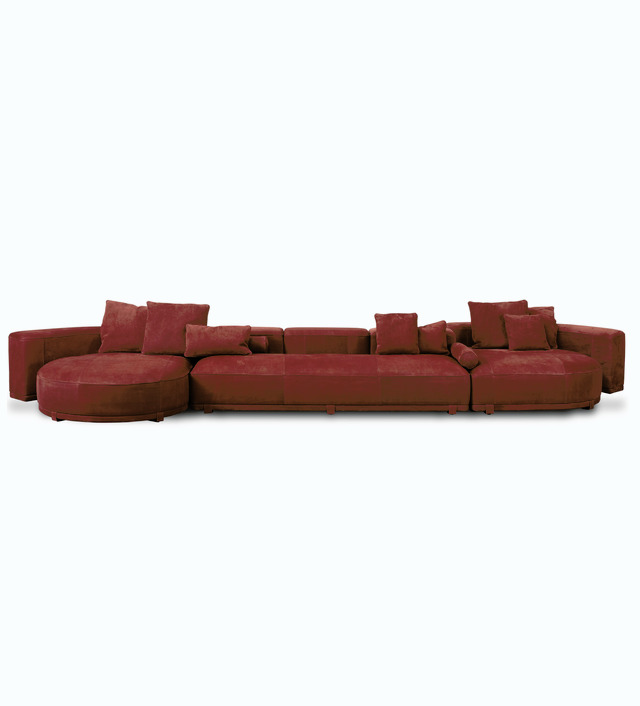 Juliette Baxter Modular Leather Sofa