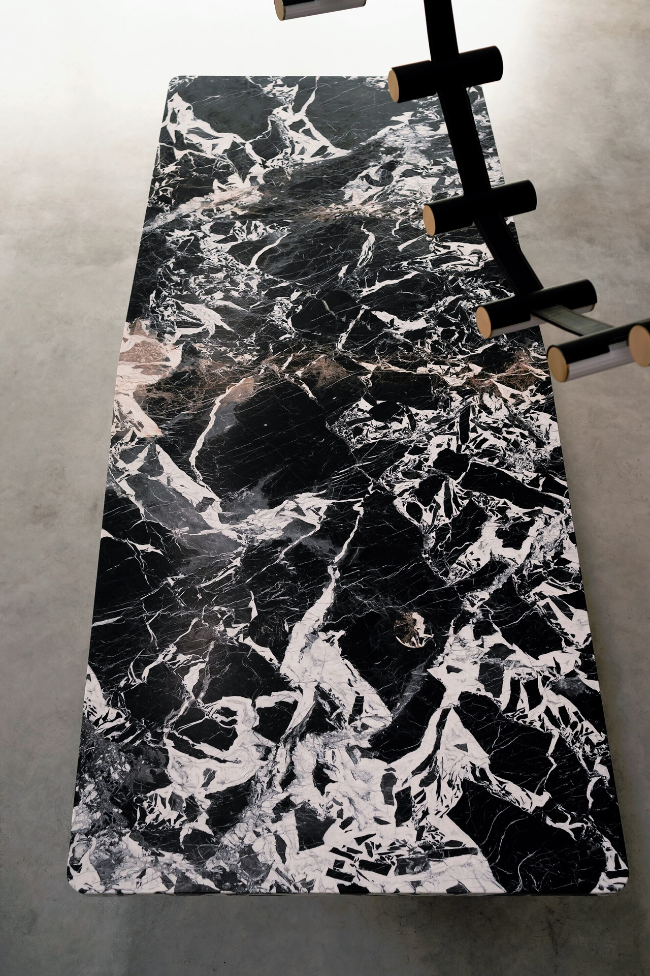 Kate Marble Dining Table by Baxter, view 13