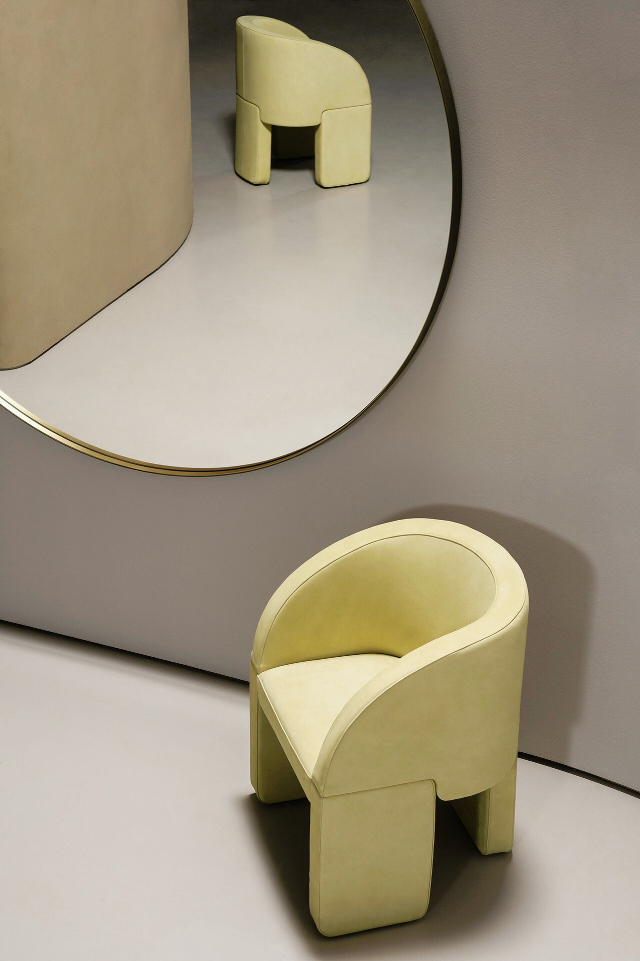 Lazybones Nubuck Armchair, view 3