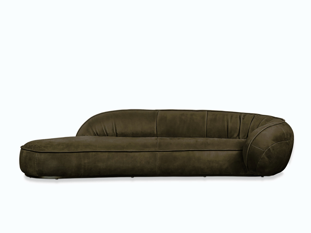 Leon Leather Sofa by Draga & Aurel