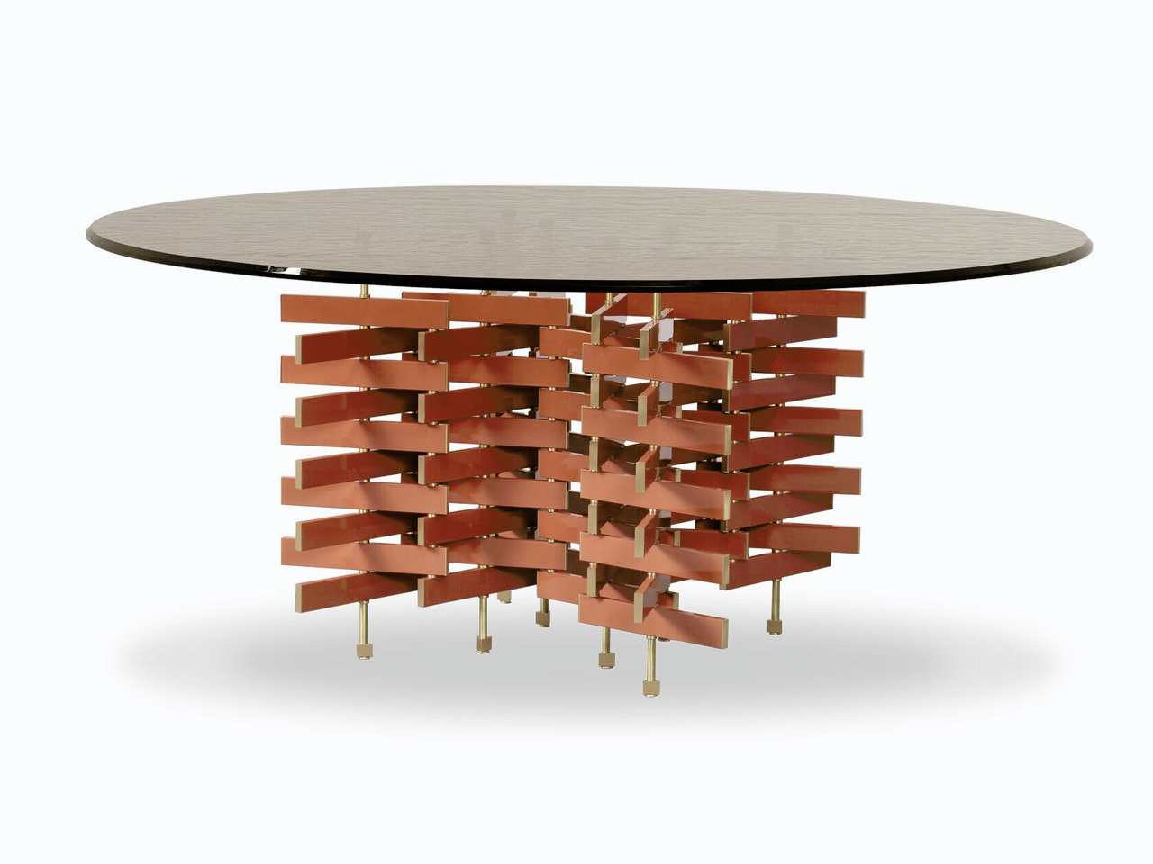 Loom Round Table by Baxter