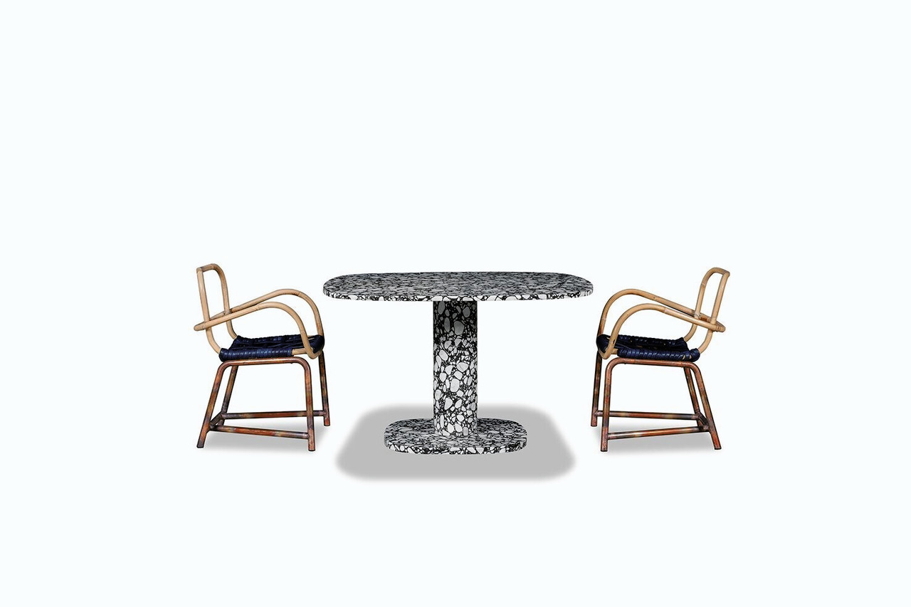Matera Table by Paola Navone, view 3