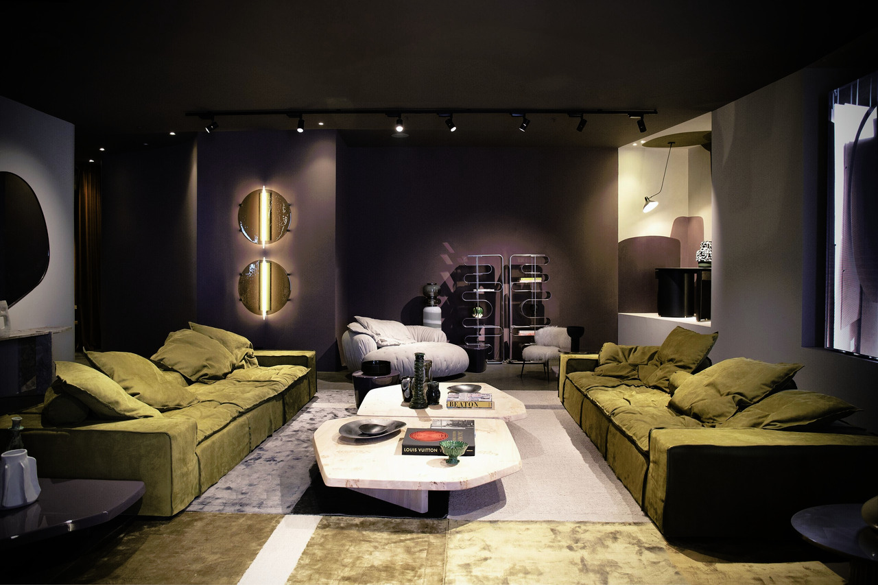Miami Beach Sofa by Baxter, view 11