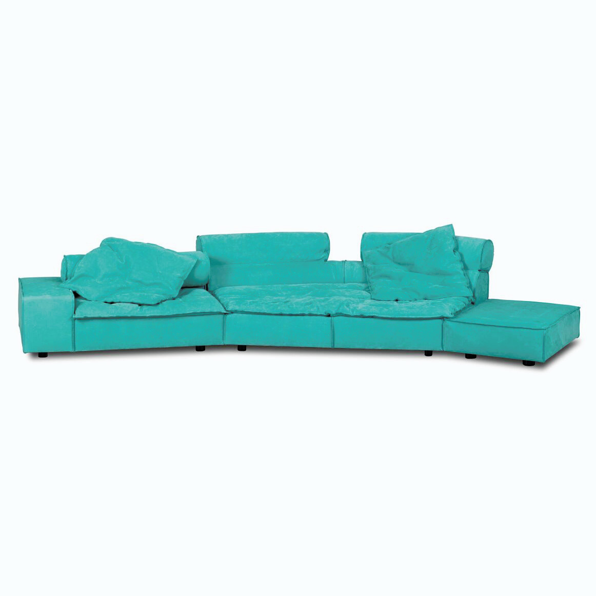Miami Soft Modular Leather Sofa