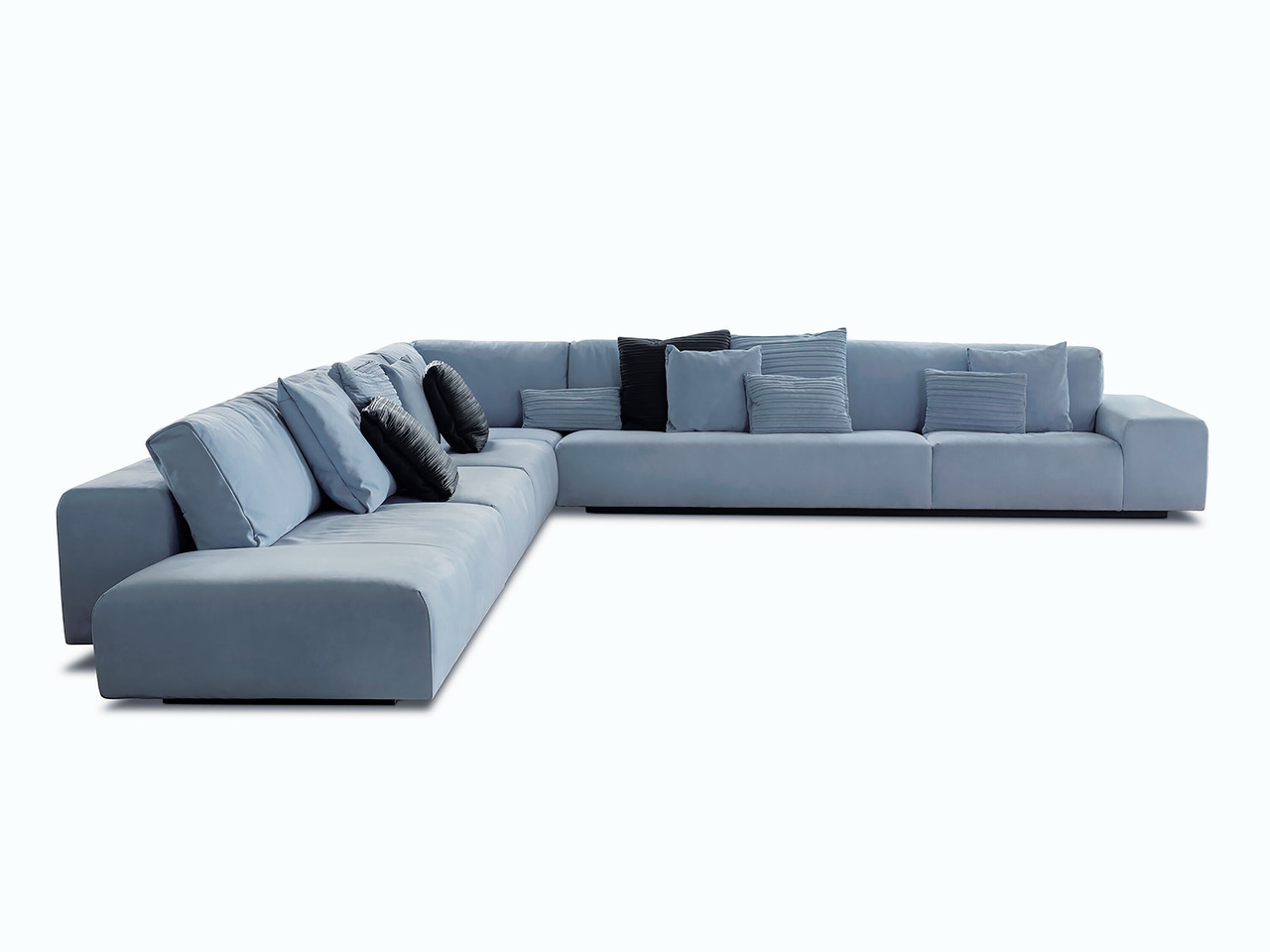 Monsieur Modular Leather Modular Sofa, view 2