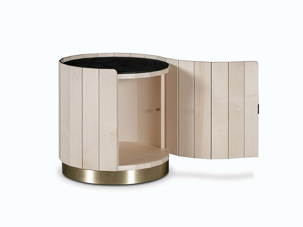 Ninfea Bedside Table, view 3