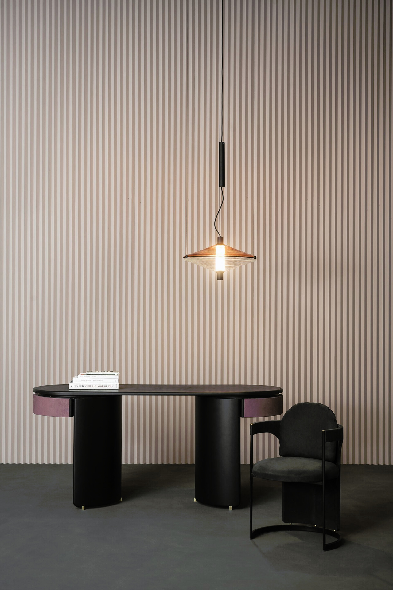 Orma Leather Chair, view 2