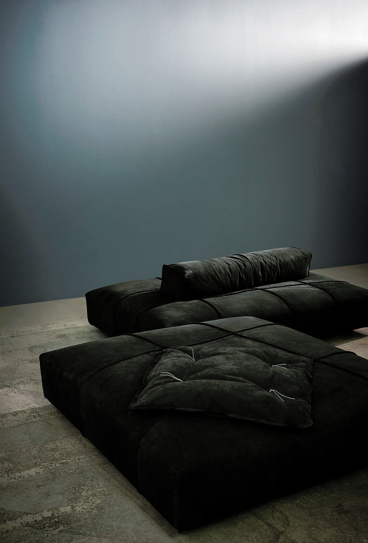 Panama Bold Modular Leather Sofa, view 5