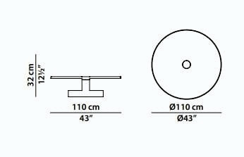 Pilar Round Coffee Table, view 15