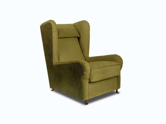 Pochette Leather Armchair by Paola Navone