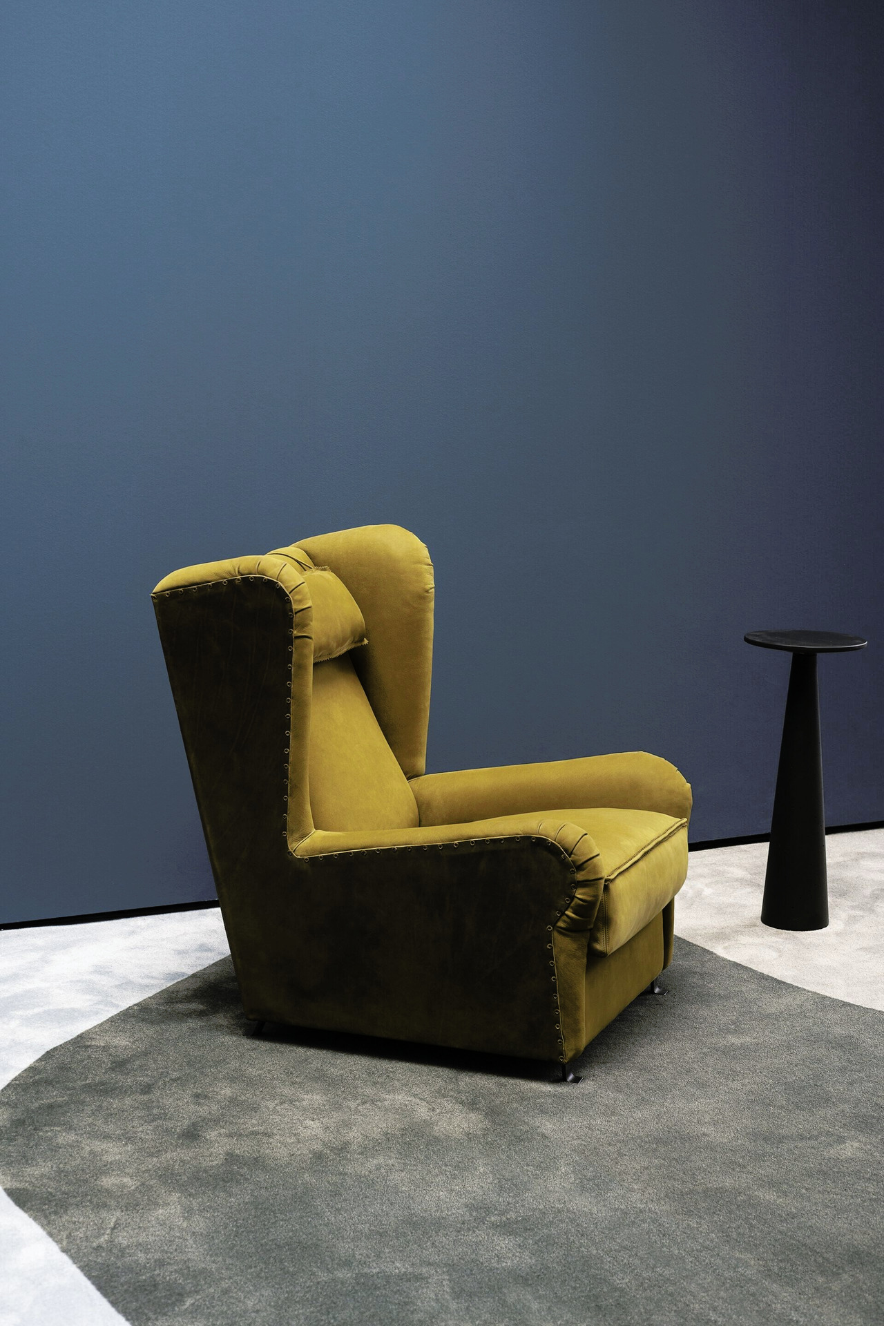 Pochette Leather Armchair by Paola Navone, view 6