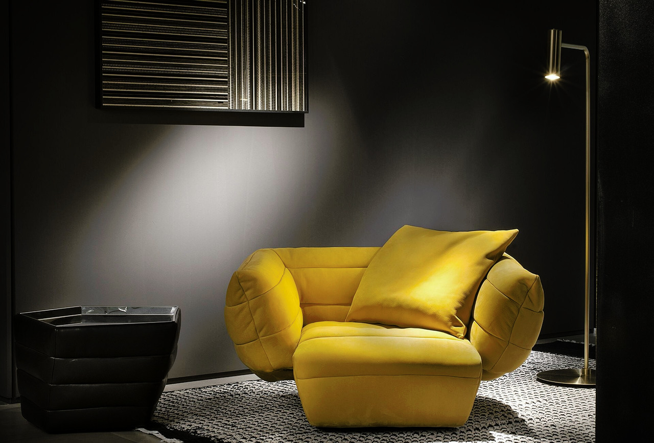 Tactile Leather Armchair, view 2