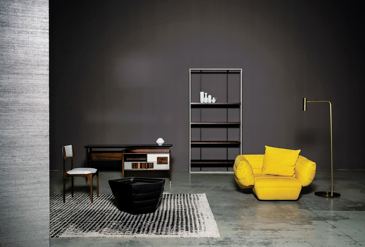 Tactile Leather Armchair, view 4