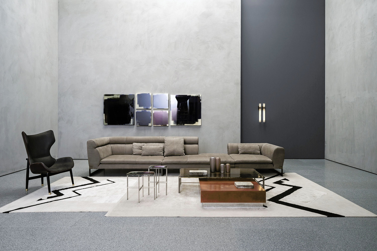 Tetris Baxter Coffee Table in Murano Glass, view 2