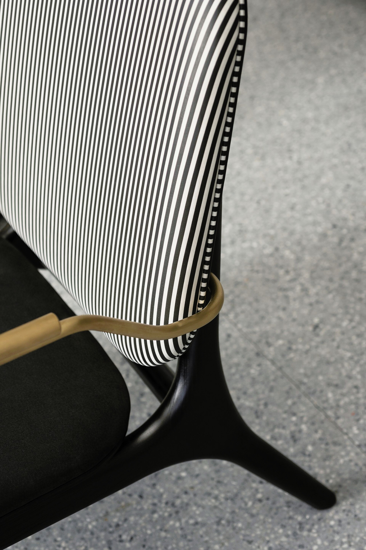Thea Leather Armchair by Draga & Aurel, view 3
