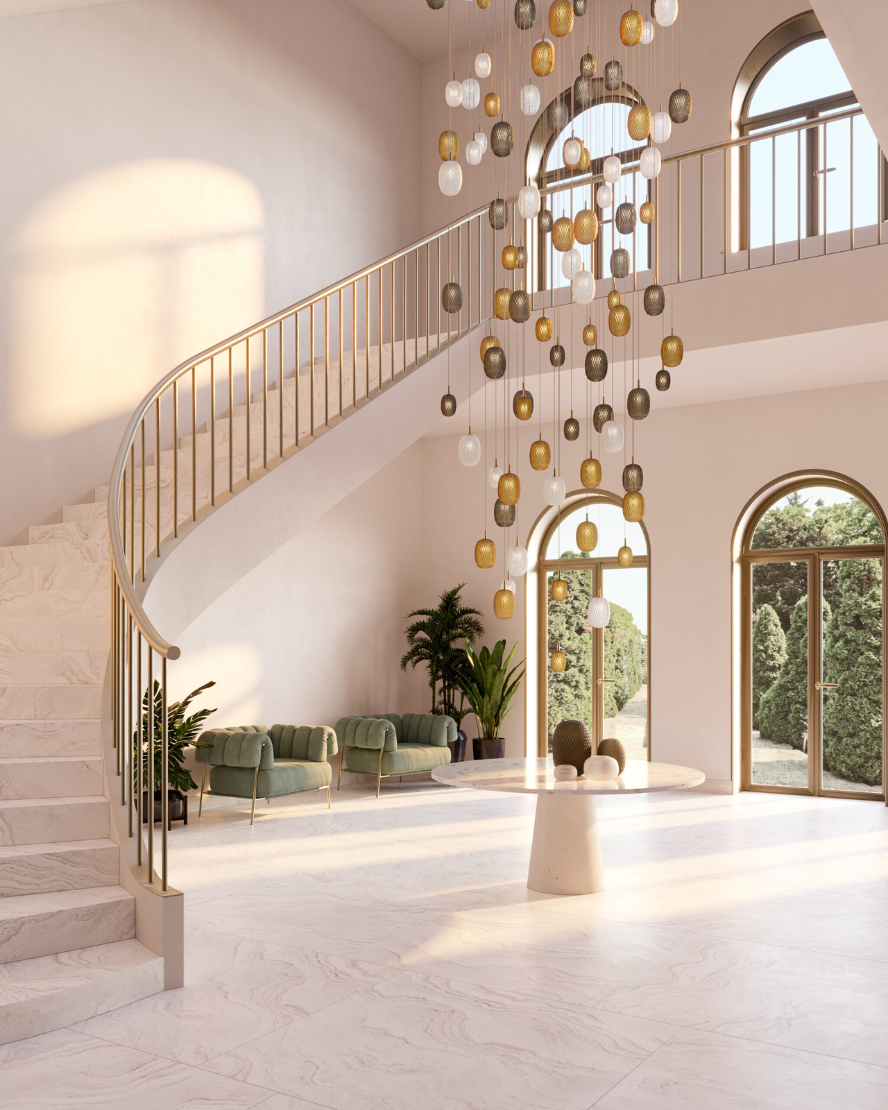 Metamorphosis 20-Piece Chandelier