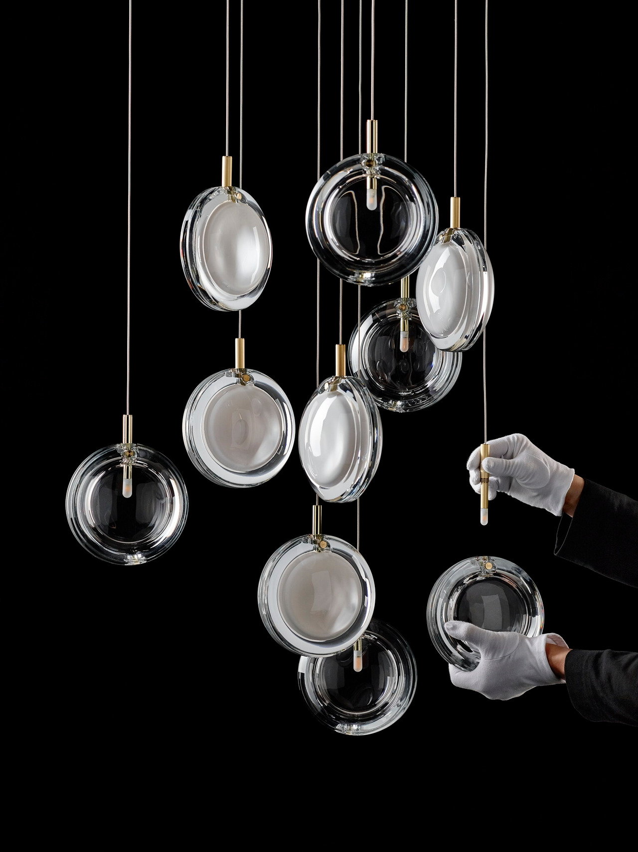 Lens-27 Chandelier