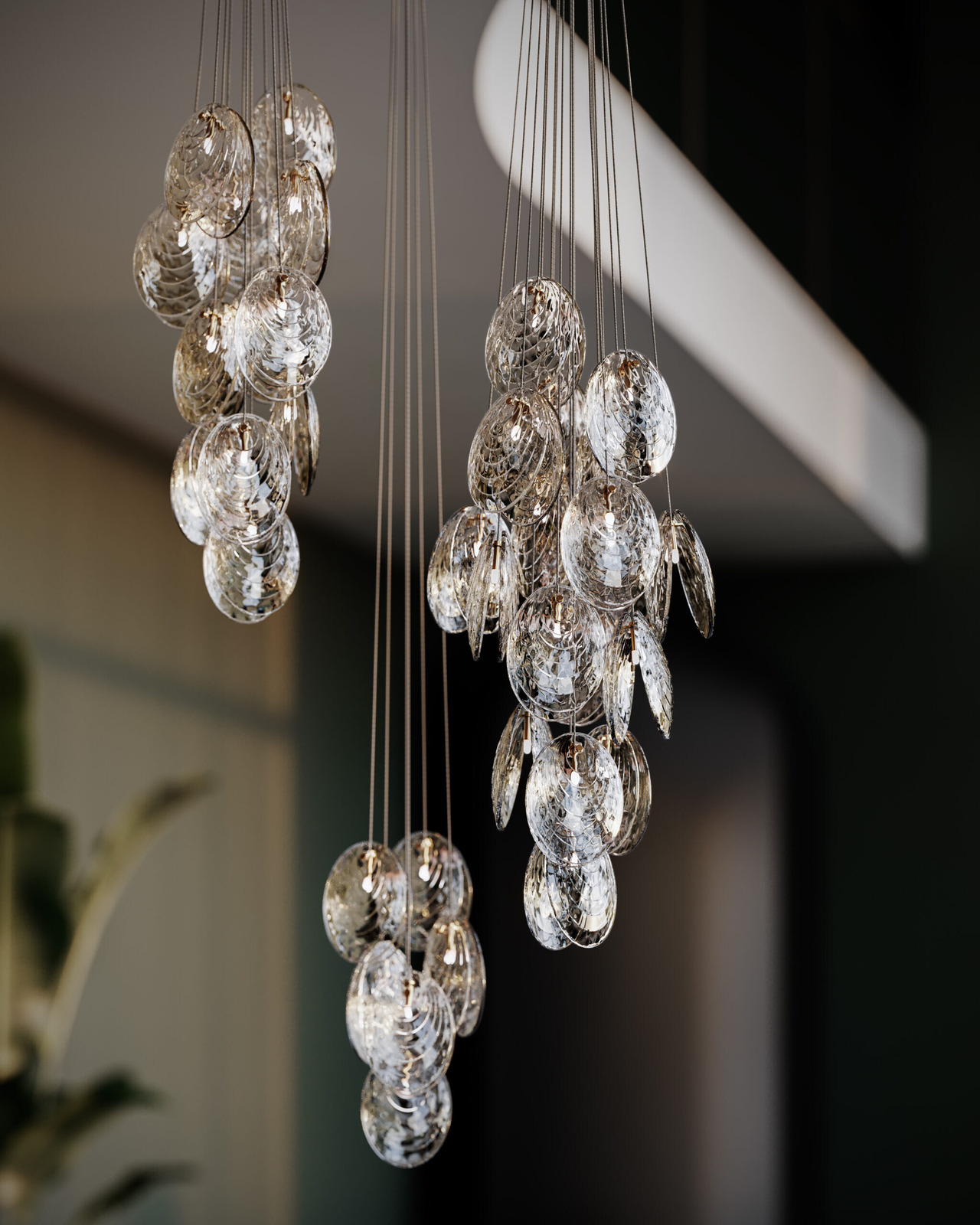Mussels Cluster 18 Chandelier