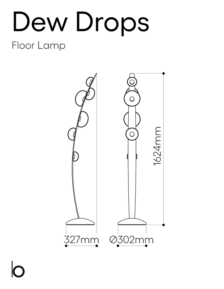 Dew Drops Floor Lamp, view 5
