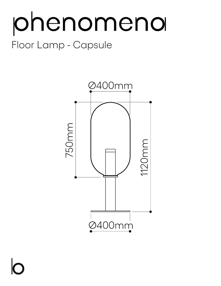 Phenomena Floor Lamp, view 3