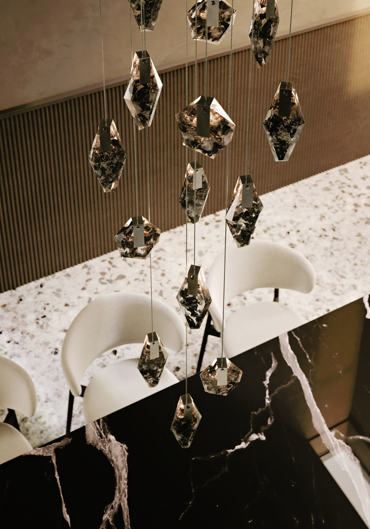 Fragments 20-Light Pendant Chandelier