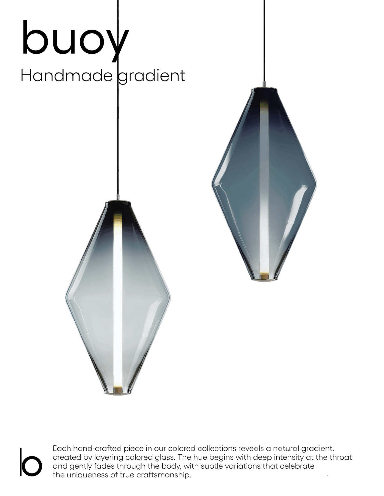 Buoy Double Cone Pendant Light, view 4