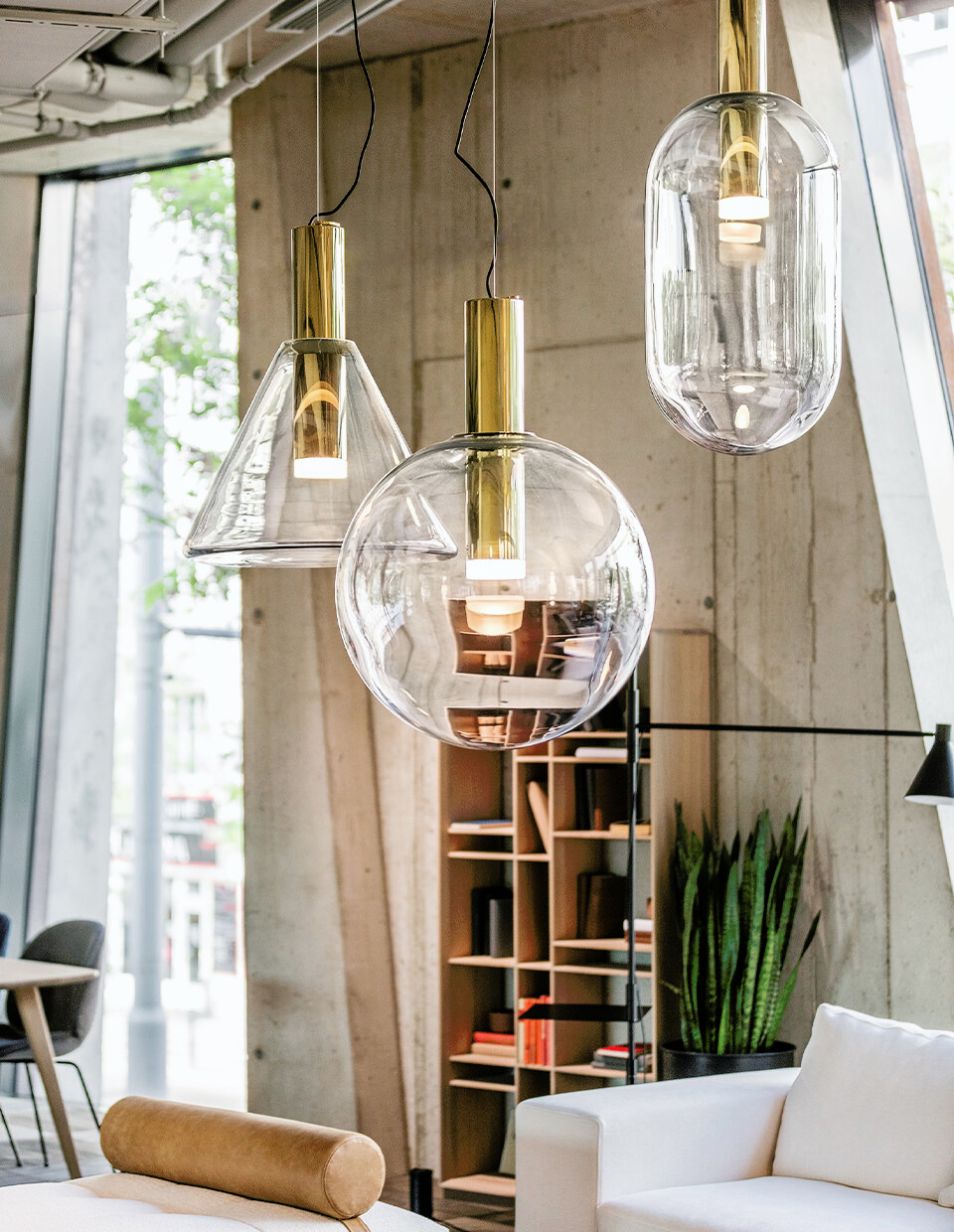 Phenomena Small Pendant Light Sphere