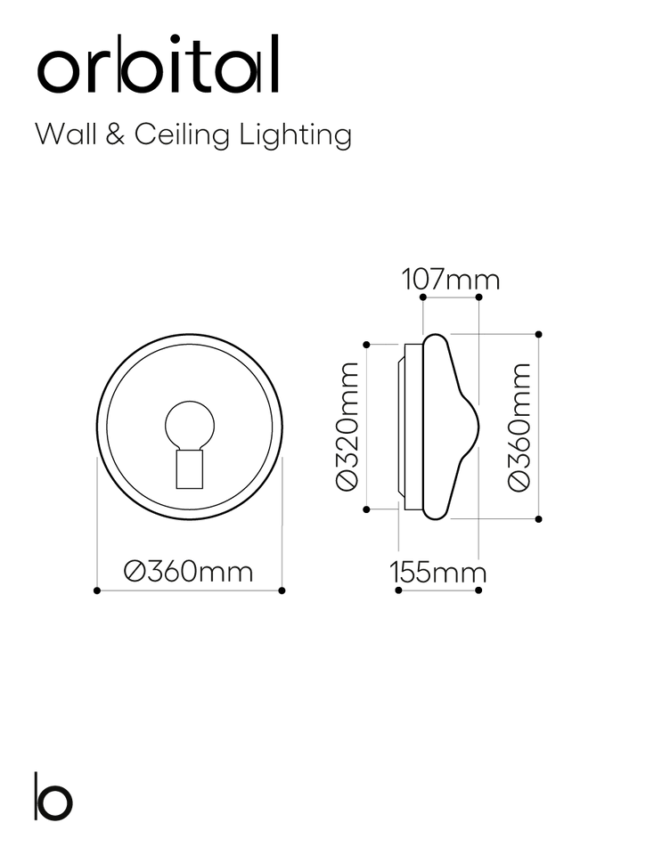 Orbital Wall Light, view 2