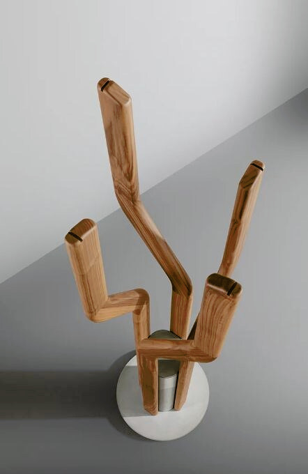 Alma Designer Floor Coat Rack, view 4