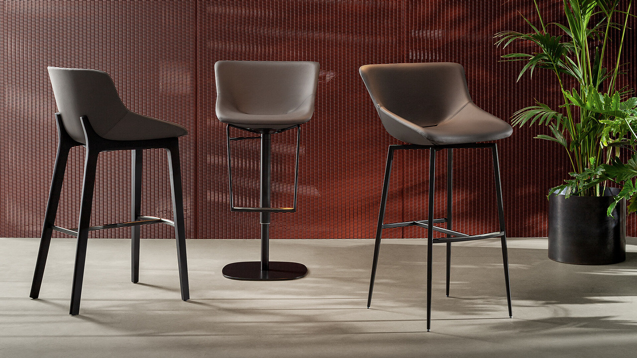 Artika Too and Artika Wood Too Bar Stools, view 2