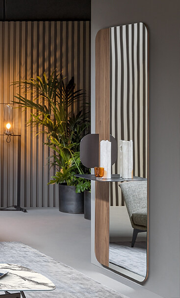 Blabla Mirror by Bonaldo, view 3