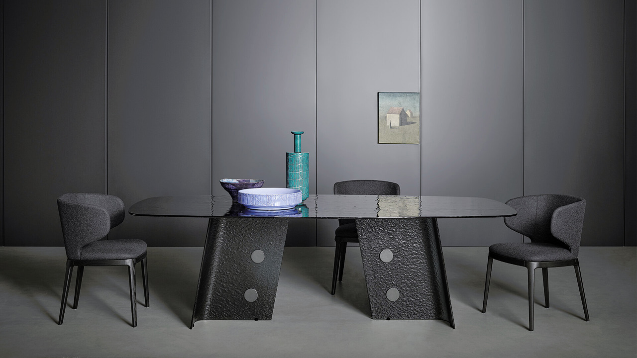 Botón Designer Dining Table by Bonaldo, view 2