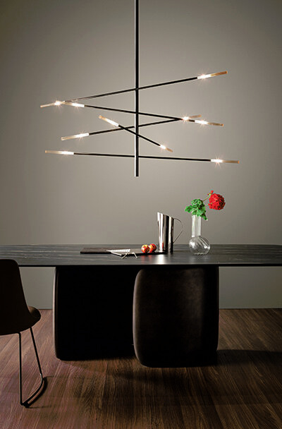 Crossroad Pendant and Floor Lamps by Bonaldo, view 3
