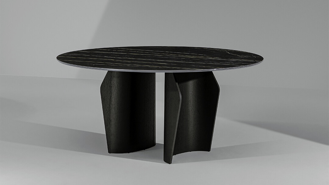 Flame and Flame Wood Tables, view 10