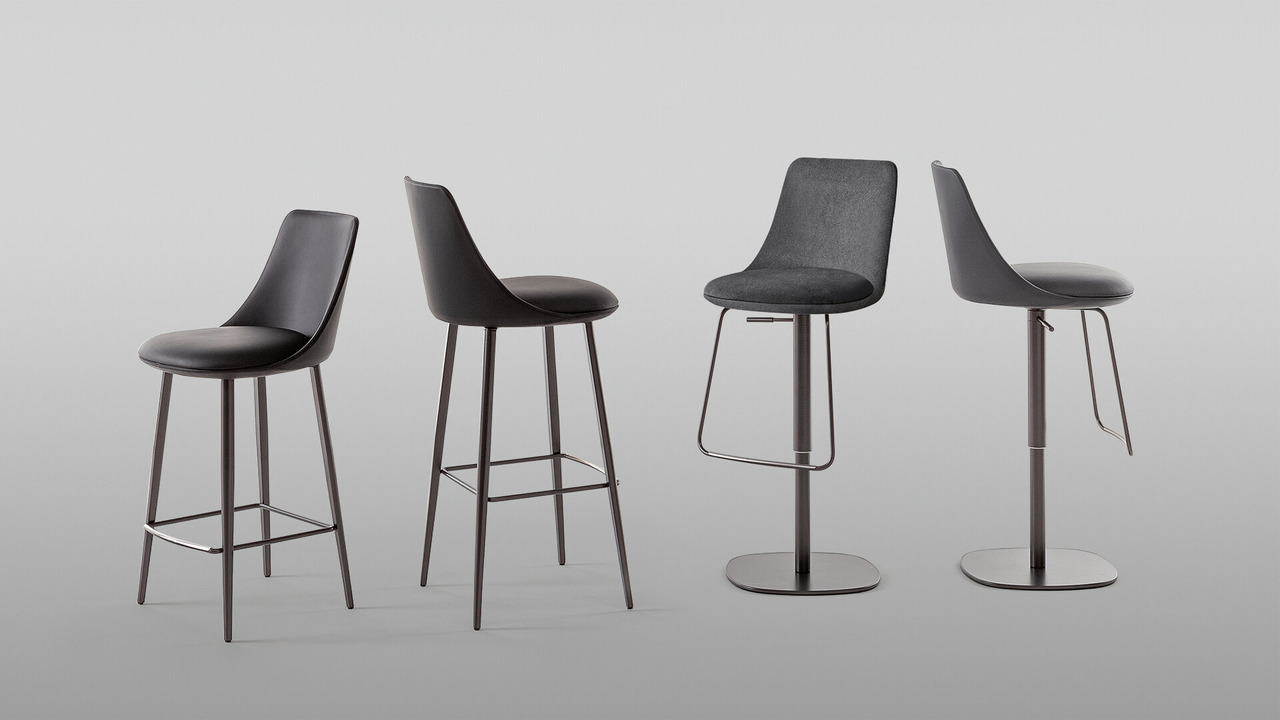 Itala Too Bar Stool, view 2