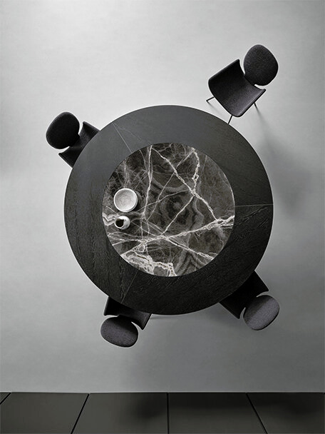 Mellow ST Round Dining Table, view 3