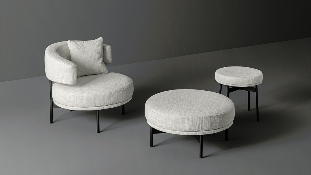 Neuilly Pouf by Bonaldo, view 5