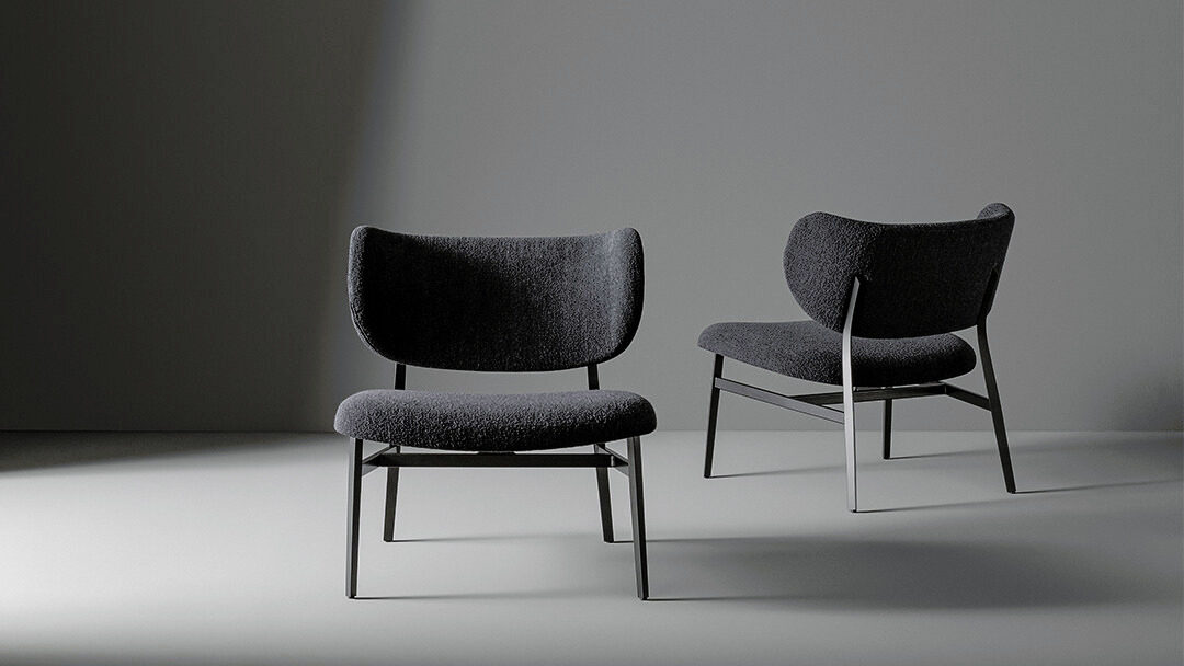Noor Lounge Armchair, view 4
