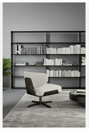 Olos Designer Armchair by Bonaldo, view 6