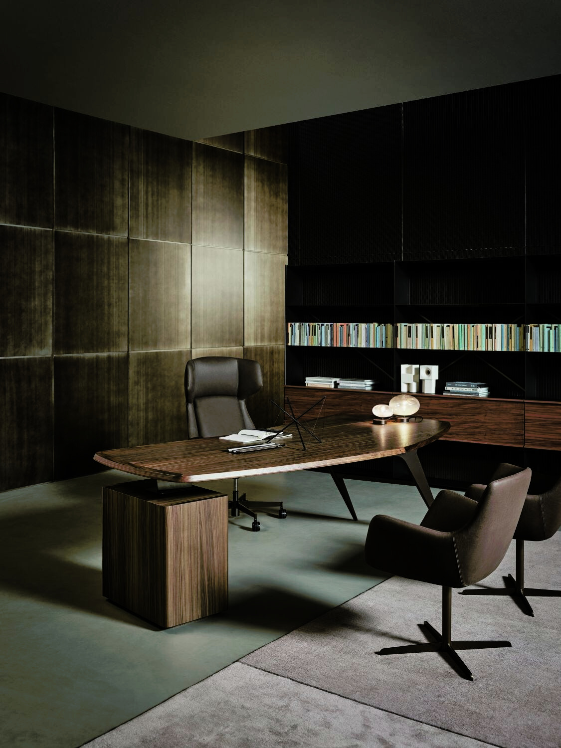 Diver Executive Desk by Bonaldo, view 6