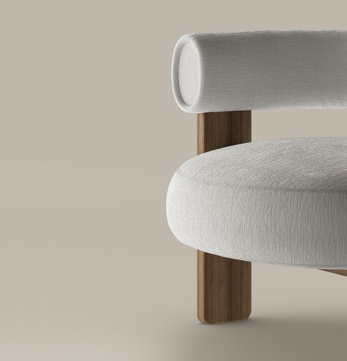 Bull Armchair, view 3