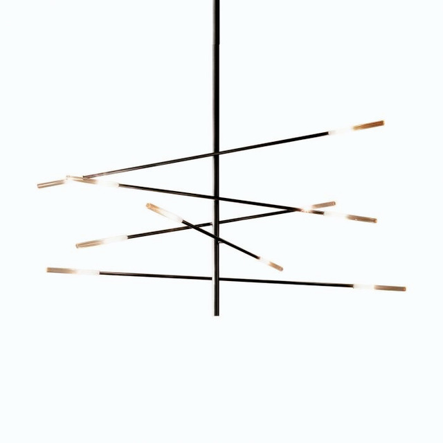 Crossroad Pendant and Floor Lamps by Bonaldo