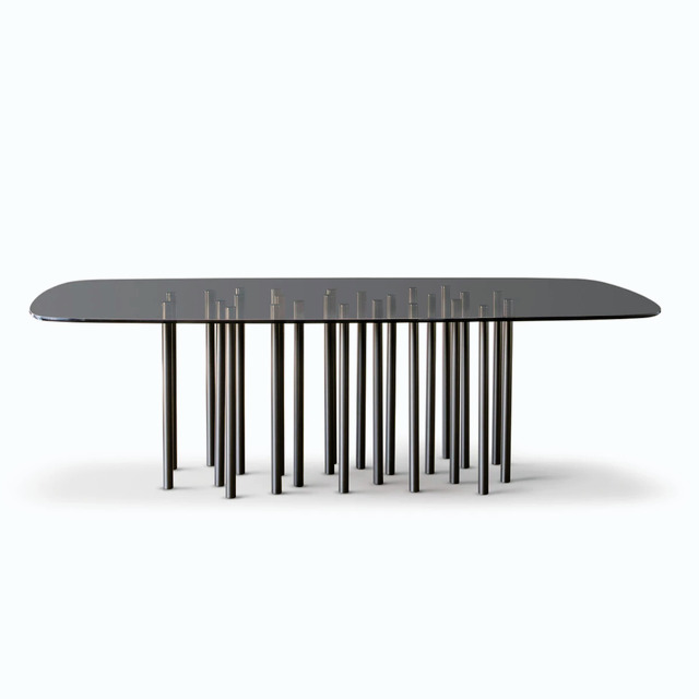 Mille Glass Dining Table