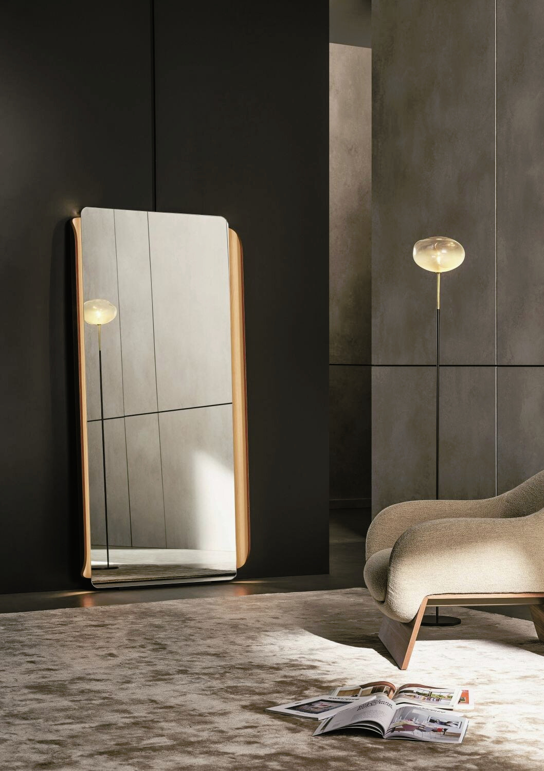 Olos Mirror by Bonaldo, view 2