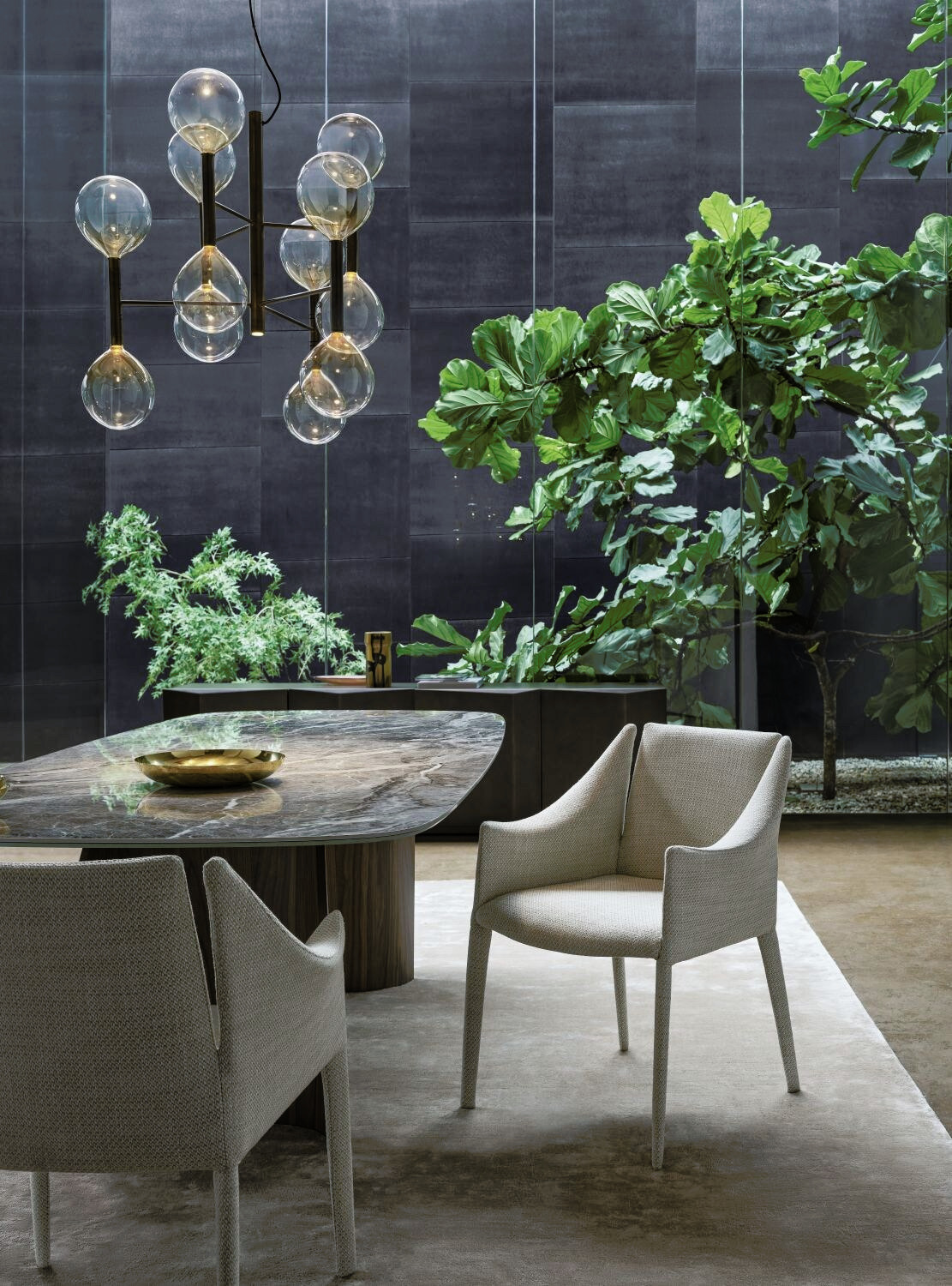 Vela Four-Leg Chair, view 4