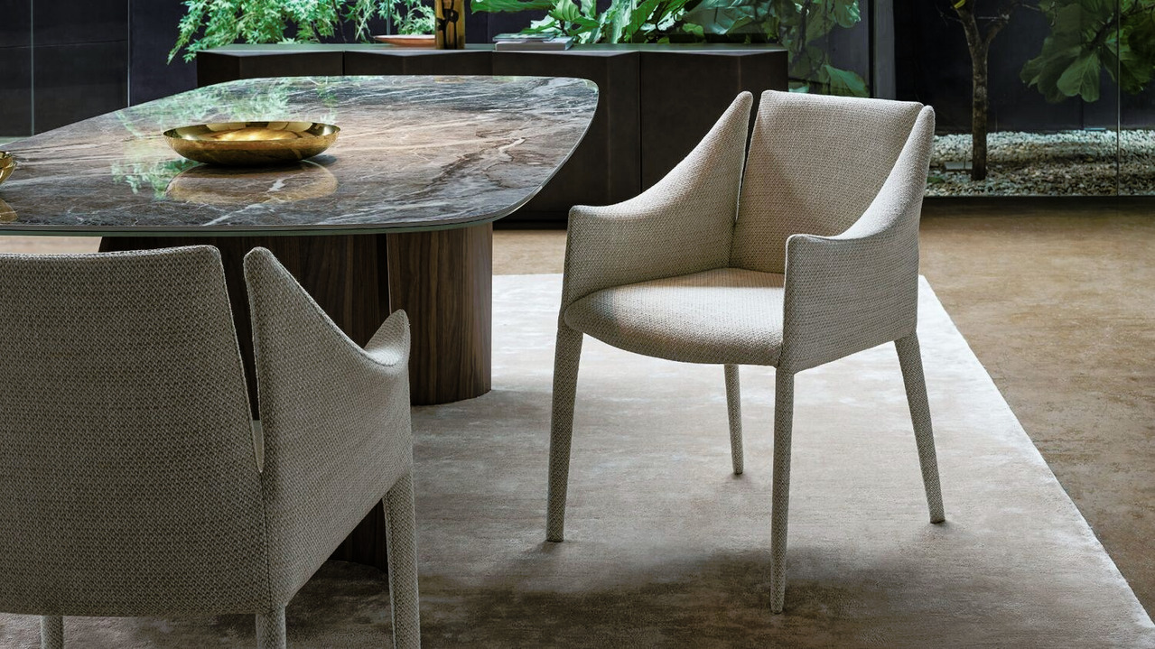 Vela Four-Leg Chair, view 5