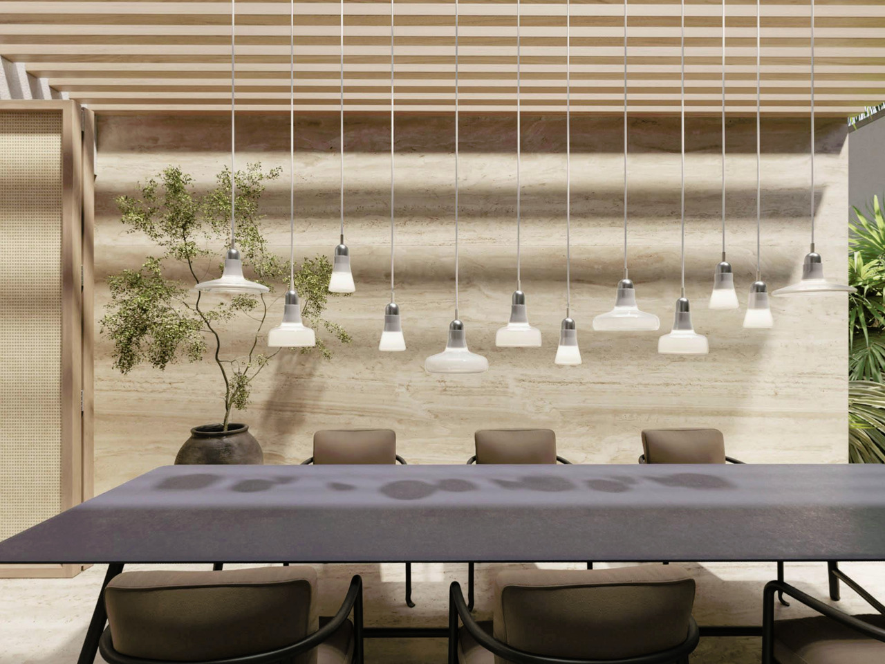 Shadows outdoor lighting collection, view 5
