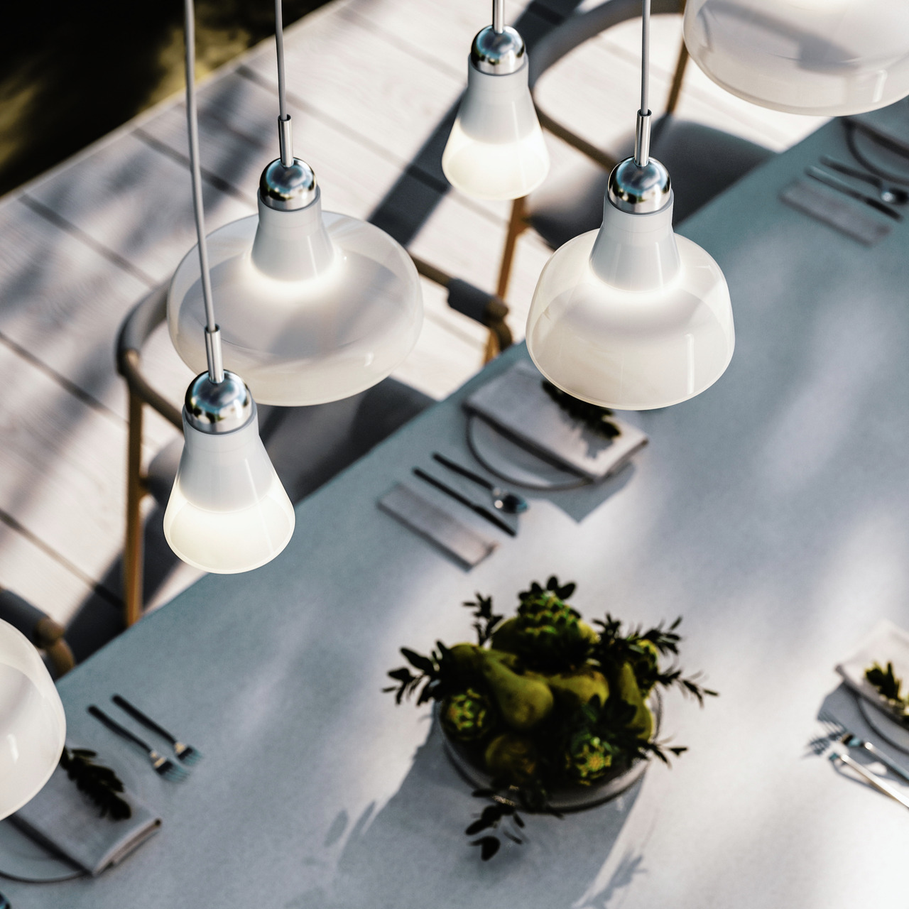 Shadows outdoor lighting collection, view 7