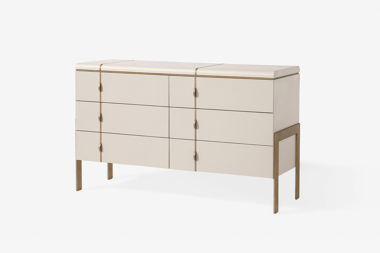 Carpanese Home Althea D Chest of Drawers