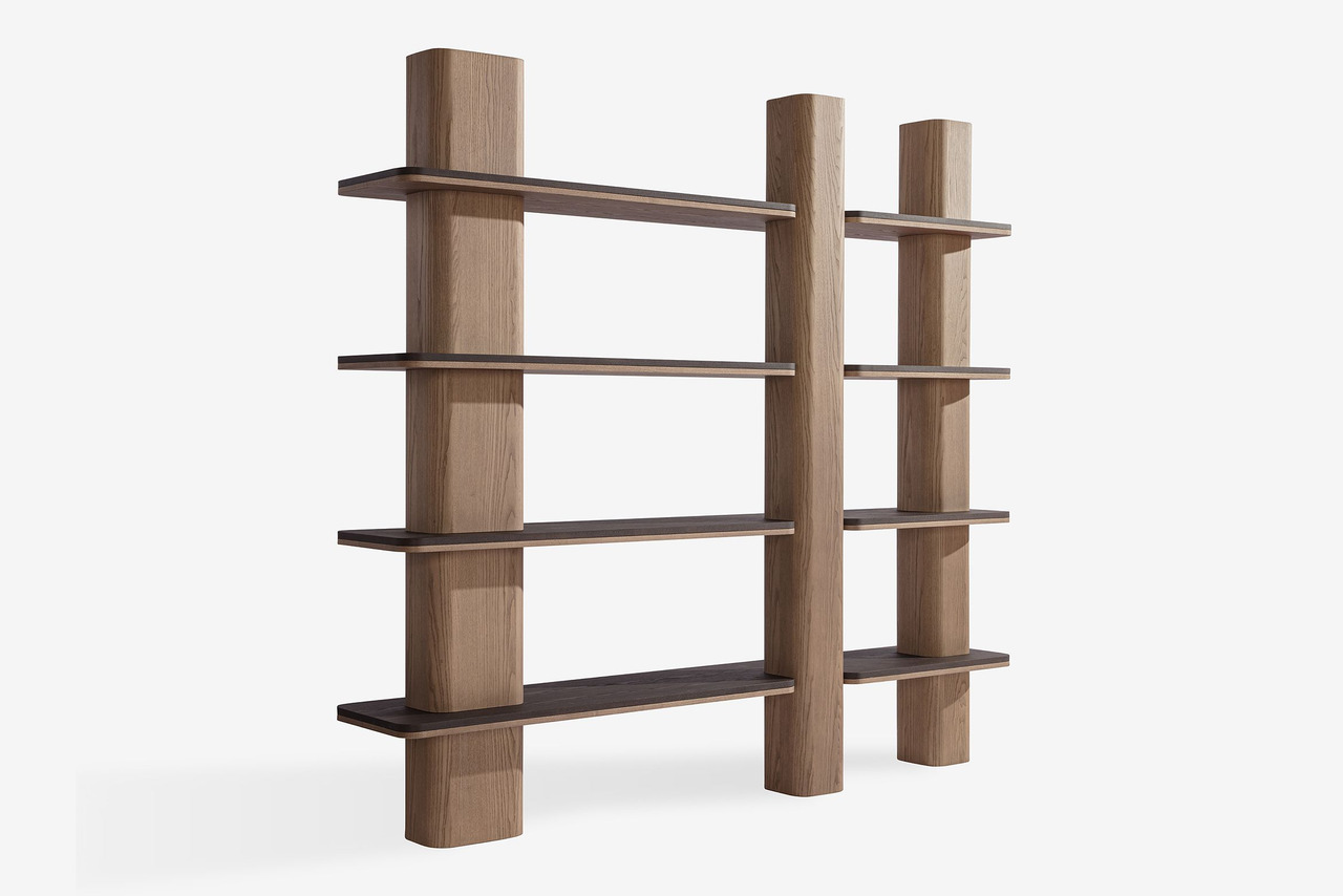 Carpanese Home Erice L Bookcase
